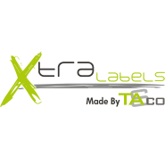 Étiquettes vierges en rouleau - Vinyle blanc adhésif permanent - Impression jet d'encre - Revêtement jet d'encre - LPE028_2