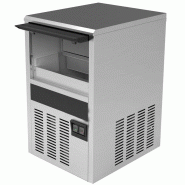 Machine à glaçons pleins cylindriques - 22 kg/24h - stockage 4 kg_2