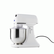 Mixer planétaire - 7 L - jusqu'à 2 kg de pâte - blanc | Maxima - 09300154_2