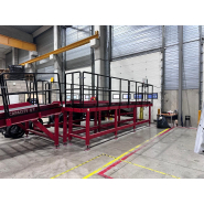 Rampe de chargement fixe avec niveleur électro-hydraulique - 8 tonnes - Occasion - Conforme CE_2