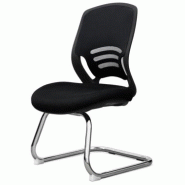 Chaise visiteurs Iris - Mobel Linea - Bleu_2