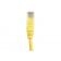 Cordon RJ45 Catégorie 6 U/UTP Jaune - 0,3 m - Conducteur Aluminium Cuivre - Compatible Classe E_2