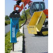Gamme Saga de brise-roches pour minipelles jusqu'à 3 tonnes