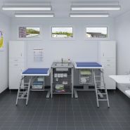 Table à langer pour handicapé - Granberg - électrique à hauteur variable 72-112 cm - 333-080_2