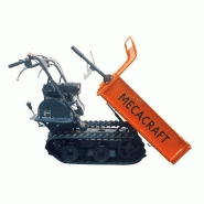 Brouette Mecacraft Cargo 300BT adaptée au déplacement de ruches