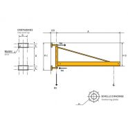 Potence à profil tubulaire - Fayat Entreprise T.P. - portée 2 à 8m - charge 125 à 1000 kg_2