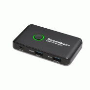 ScreenBeam USB Pro Switch Interrupteur Noir 1 pièce(s)_2