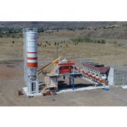Centrale à béton portable pour conditions climatiques difficiles