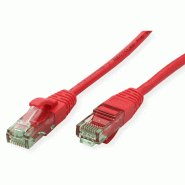 ROLINE RM Cordon UTP Cat.6A / 10 Gigabit, rouge, 0,3 m_2