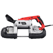 Vidaxl scie à ruban avec mallette portable acier 143386_2