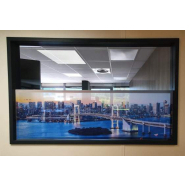 Cadre décoratif brise-vue sur mesure pour fenêtre - tissu lumineux et personnalisable_2