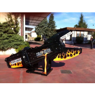 Cisaille de démolition hydraulique Euromec - KNA - 1220 Tonnes pour pelles de 35 Tonnes_2