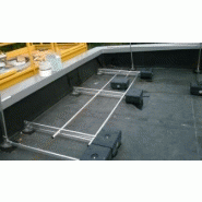 Garde-corps autoportant - Main courante Ø 35mm - Poteaux ovales 55x20x3 - Options personnalisables_2