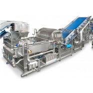 Laveuses industrielles alimentaires - Tecnoceam - 500 à 5000 kg/h - lavage à barbotage avec extraction par ruban percé_2