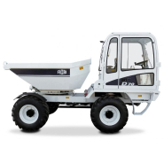 Dumper motobasculeur FIORI D70 SW - Transport et déchargement trilatéral 4600kg, moteur diesel PERKINS 87Hp_2