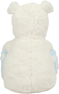 Peluche hippopotame avec couverture en velours à pois - Réf: MM606 - Marque Mumbles_2