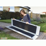 EasyFold Pro - Rampe portefeuille simple 93,5 cm à 178,5 cm - Largeur utile 76 cm - Charge 350 kg_2