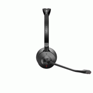 Jabra Engage 55 Casque Sans fil Arceau Bureau/Centre d'appels Noir, Titane_2
