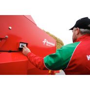 Kverneland 853 Pro - 856 Pro Pailleuse agricole - capacité 3 à 6m3 - distance de paillage jusqu'à 25m - système anti-bourrage_2