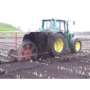 Draineuse agricole avec tranchées profondes jusqu'à 650 mm