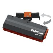 Balayeuse orientable Cangini - nettoyage gravier, terre et neige - nivellement ±10° - 5 modèles disponibles_2