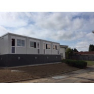 Bâtiment modulaire à structure galvanisée juxtaposable, superposable R+2 - BTS OSR 30 salle double 30m²_2