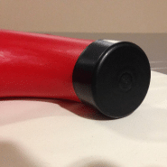 Bec de vidange rouge coudé à 90° 2