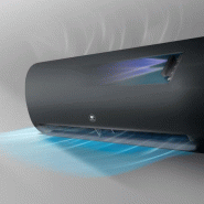 Ensemble Climatisation réversible Mono-split Nagano Murale Pure - Unité extérieure 2 kW et Unité intérieure murale noire_2