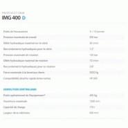 Pinces multi grab IMG 400D - Indeco Ind. Spa - Haute pression, rotation 360°_2