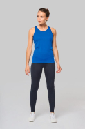 Débardeur de sport femme - PROACT - Réf: PA442 - 100% polyester, léger et séchage rapide, dos nageur_2