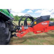 Andaineur Kuhn avec transmission hydraulique et largeur ajustable
