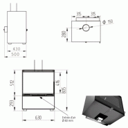 Poele a bois  valeria - interstoves_2