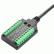 EXSYS EX-13003 Câble USB vers série 1S RS-232/422/485/TTL, bloc terminal, 1.0 m (chipset FTDI)_2