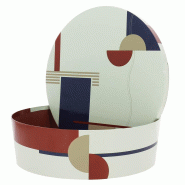 Boite carton ronde empilable Terracotta Ø33 -_2