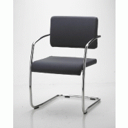 Fauteuil visiteur Zoom - Sokoa - Noir_2