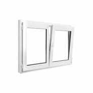 Fenêtre extérieure en bois plein - Dimensions 1.00 x 1.00ml - fenext_2