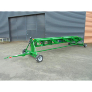 Remorque industrielle avec porte conteneurs à déchets - Capacité 3 / 6 ou 8 conteneurs_2