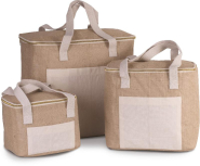 Sac isotherme en jute - grand modèle - Réf: KI0354 - Kimood_2