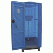 Toilette mobile raccordable aqua - 109 x 112 x 244 cm - Cuvette à la turque avec siphon et réservoir suspendu_2