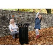 003223 - Sofia - Komserwis - Poubelle publique 35L - Hauteur 70 cm - Diamètre 46/35 cm_2