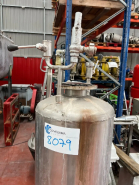 Cuve inox 130 litres usagé - référence : c8079_2