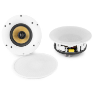 Paire d'enceintes de plafond amplifiées - Bluetooth, WiFi, 100 Watts - WCS50_2
