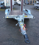 Remorque porte-engins - 3,55 x 1,72m - 3500 kg - timon réglable - franc peg35d tak350af_2