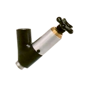 Vanne boisseau en laiton type Topolino pour sablage