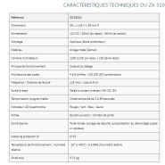 Clavier à code ZX-510 - Lecteur de proximité autonome, anti-vandale et étanche IP67_2