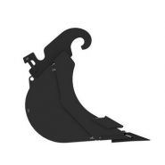 Godet d'excavation-mini-pelle - caterpillar finance france - 300 mm (12 in) - poids 45 kg_2