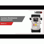 RMO-H-SERIE | Micro-ohmmètres portables DVpower série RMO-H - courant d'essai jusqu'à 300 A - tension jusqu'à 8.3 V CC - mesure de résistance de contact_2