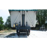 Benne TP aluminium lisse Socari - Volume 23 m3 à 30 m3 - Châssis et carrosserie performants_2