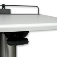 Laptop Mini Cart H Class - Chariot informatique médical ajustable - Ergonoflex - 13,60 kg_2