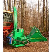 Broyeur de branches sur tracteur à couteaux - Capacité 17cm - SUPER-PAIN 600 | Fabrication française